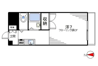 ドミールタカラ【1階】の間取り