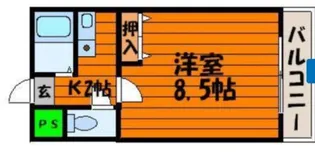 グランシャリオ津高壱番館【4階】の間取り