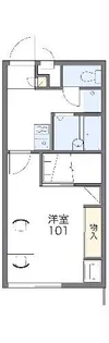 レオパレス鷹岡【2階】の間取り