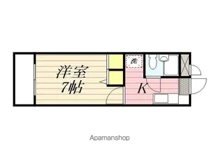 メゾン・ド・水前寺【1階】の間取り