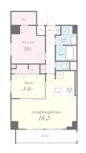 第一辻ビル【6階】の間取り