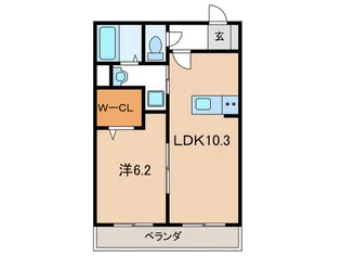 仮)Grand Villa【1階】の間取り