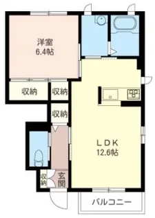 コンフォート87【1階】の間取り