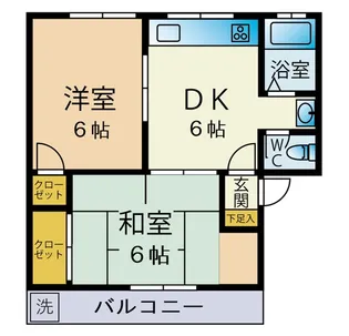 メゾンドールヒロ【1階】の間取り