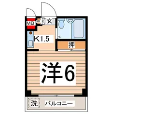 メゾン六浦【2階】の間取り