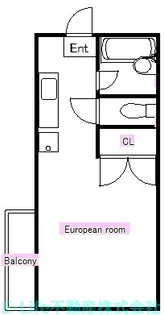 アヴニール大江【3階】の間取り