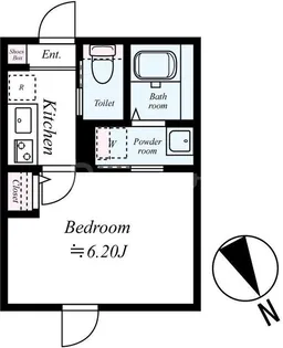 GRADUS松戸【3階】の間取り
