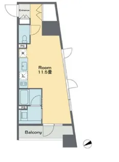 ベルファース戸越スタティオ【7階】の間取り