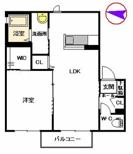 セントラルサン【2階】の間取り