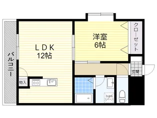 コンセールNK【5階】の間取り