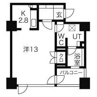 プライムメゾン鴨々川【3階】の間取り