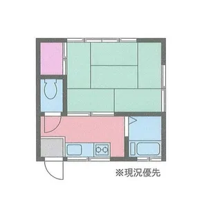 東林間ハウス【1階】の間取り