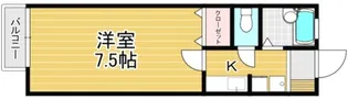 MOON江南【1階】の間取り
