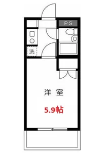 ジョイフル池上【2階】の間取り