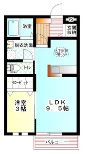 サンガーデン旭通りVI番館【2階】の間取り