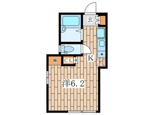 アーバンコート杉田【1階】の間取り