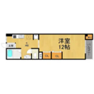 エスペランスモンド【3階】の間取り