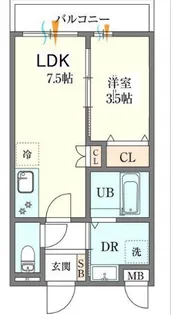 エレガンス藤井寺【3階】の間取り