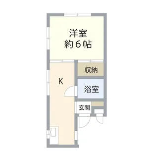 ノーブルヴィサージュ石神井【1階】の間取り