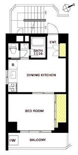 パレドール新宿【8階】の間取り