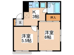 ヴェラコ-トタマガワの間取り