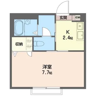 サン・リバティ【2階】の間取り