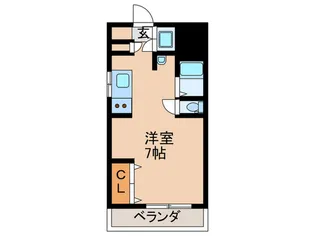ファミ-ル ヒロウミ【3階】の間取り