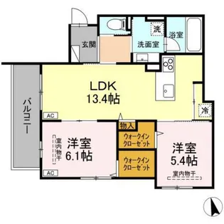 sakura terrace【2階】の間取り