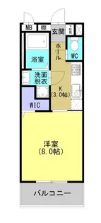 プレシャスワン【3階】の間取り