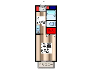 MERRY EASE【2階】の間取り
