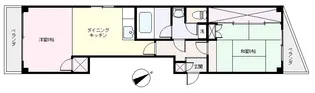 第五中央マンション【3階】の間取り