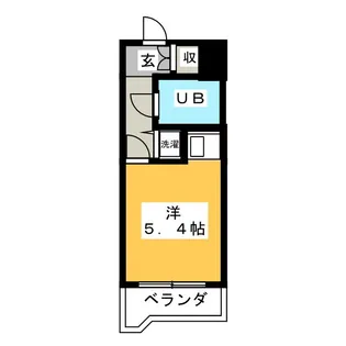 ライオンズマンション平塚駅前【7階】の間取り