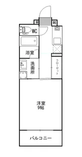 アランコート【4階】の間取り