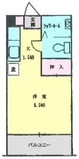 シンペテンボスビル【4階】の間取り