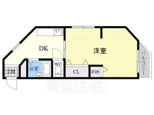 赤羽ハイツ【5階】の間取り