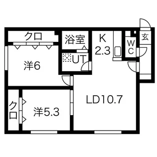 ファインド元町II【3階】の間取り
