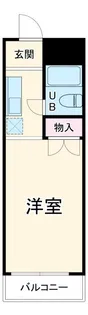 コンドミニアム小田急相模原【3階】の間取り