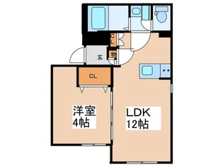 The Residence Nihonbashi【3階】の間取り