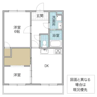 キャッスルツクバMK【2階】の間取り