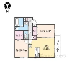 GRANVIA【2階】の間取り