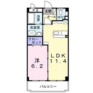 Dream Palace -邦-【3階】の間取り