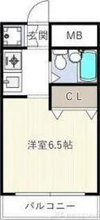 日の出プラザ1号館【4階】の間取り