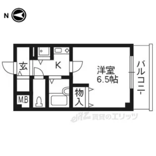 ブライティミル【1階】の間取り