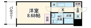 エクセレント二条城北【2階】の間取り