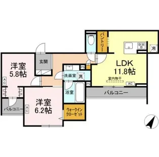 和~nagomi~【2階】の間取り