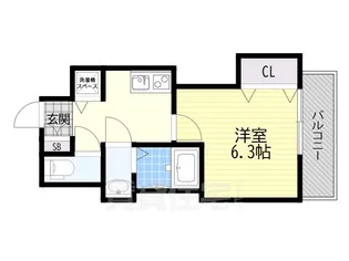 GLAD SYOUJYAKU【5階】の間取り