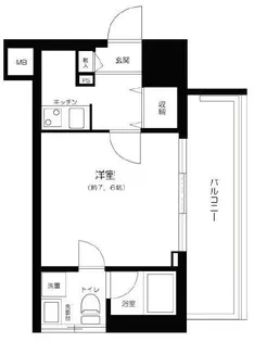 DUARES麹町【4階】の間取り
