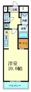 グラビスコート国泰寺【9階】の間取り