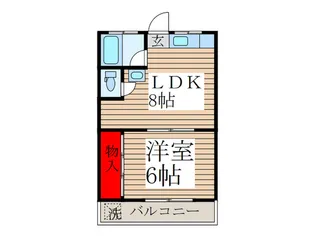 メゾンK【2階】の間取り