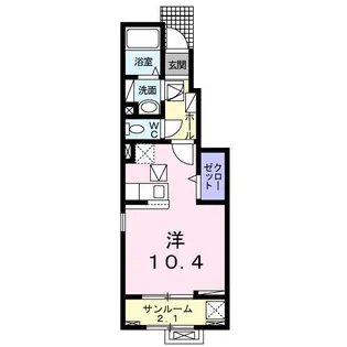 クエスト Z【1階】の間取り